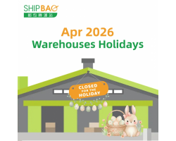 Apr 2026 Warehouses Holidays