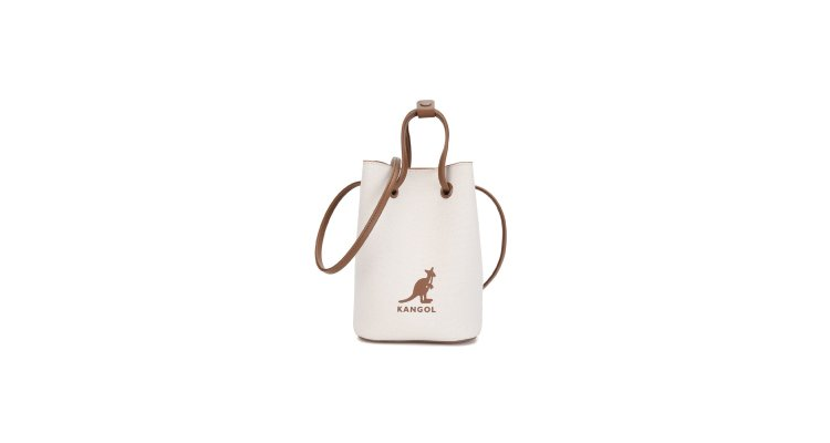 Kangol Canvas Square Bucket Bag 