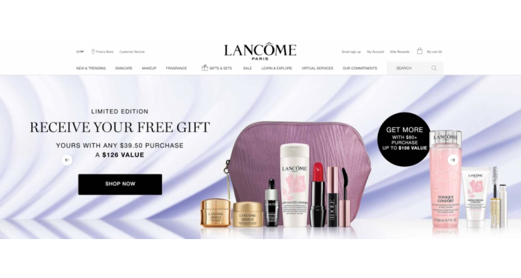 Lancome美國官網豪華滿額送