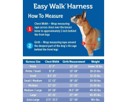 美國PetSafe貝適安輕鬆走防暴衝胸背帶 M / L，黑色/銀色