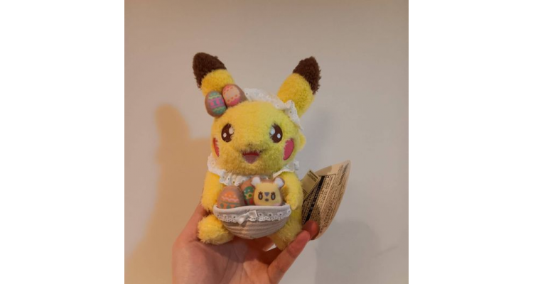 日本Pokemon Center 復活節比卡超公仔及New Ear袋