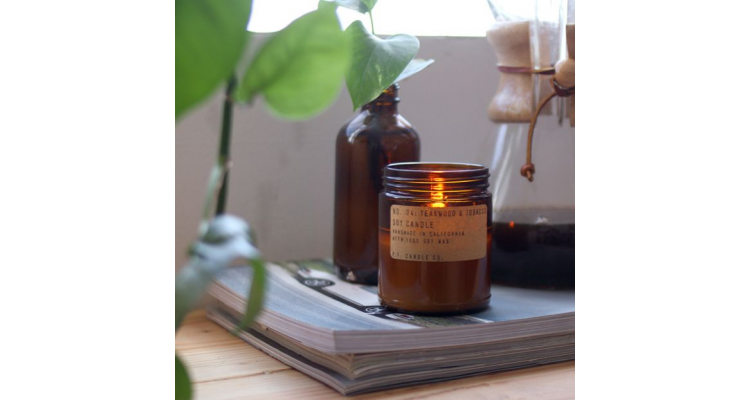 Teakwood & Tobacco Soy Candle