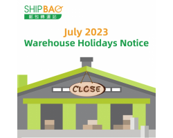 Jul 2023 Warehouse Holidays Notice