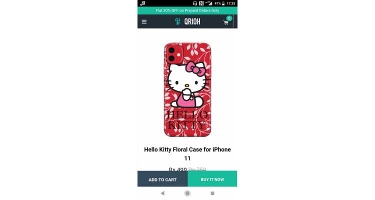 hello kitty iphone mobile case