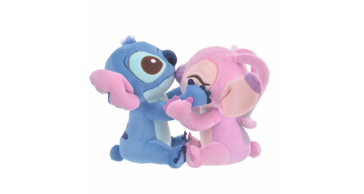 stitch angel happy hug 公仔