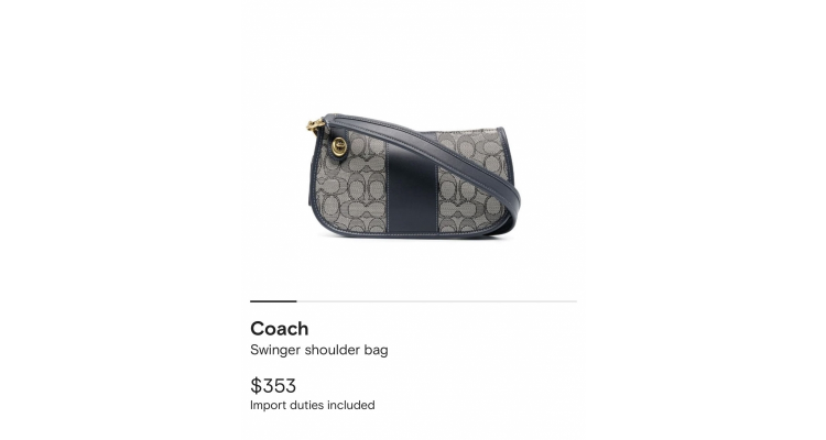 Coach Swinger shoulder bag