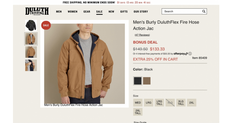 Burly Duluthflex Jacket 折上折