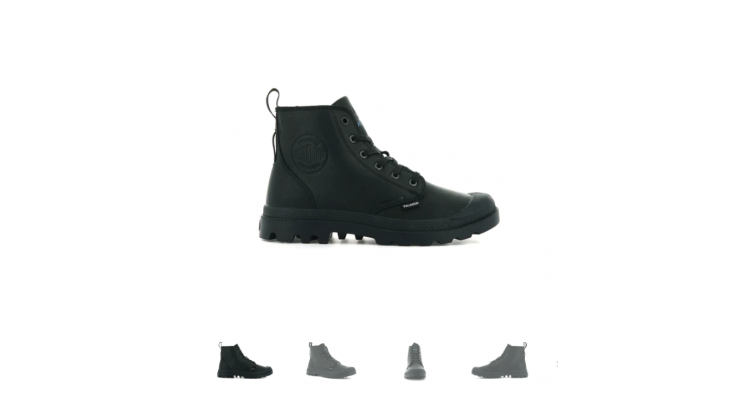 Palladium 女裝黑色防水boots