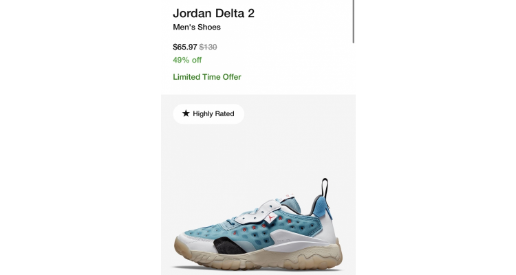 Jordan Delta 2