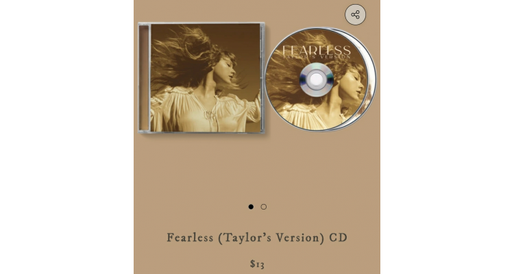 Taylor重錄版fearless專輯