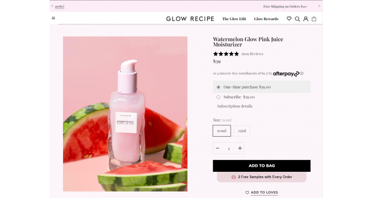 Glow Recipe