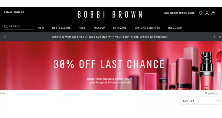 Bobbi Brown 30% Off