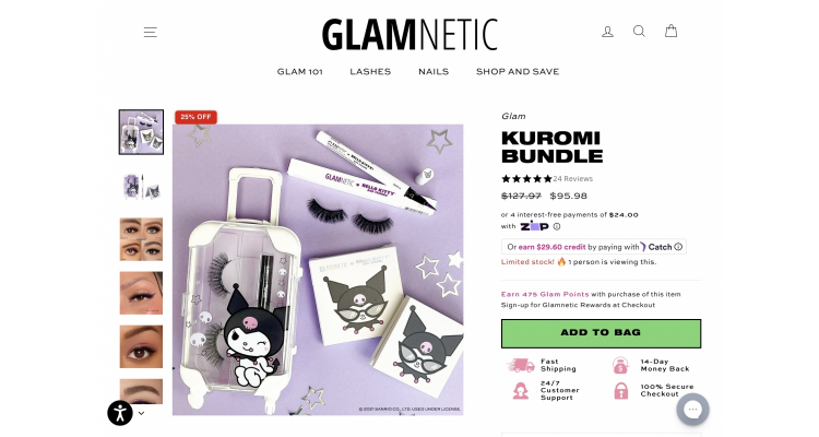 Kuromi bundle 25% off