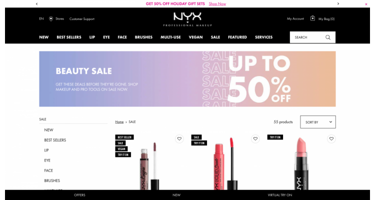 NYX Professional Makeup優惠