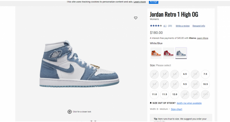 Click for a closer look Jordan R