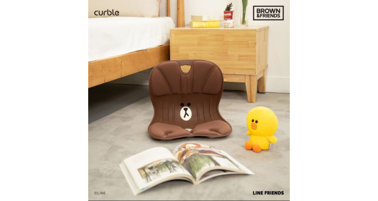 Line Friends meets Curble 座墊
