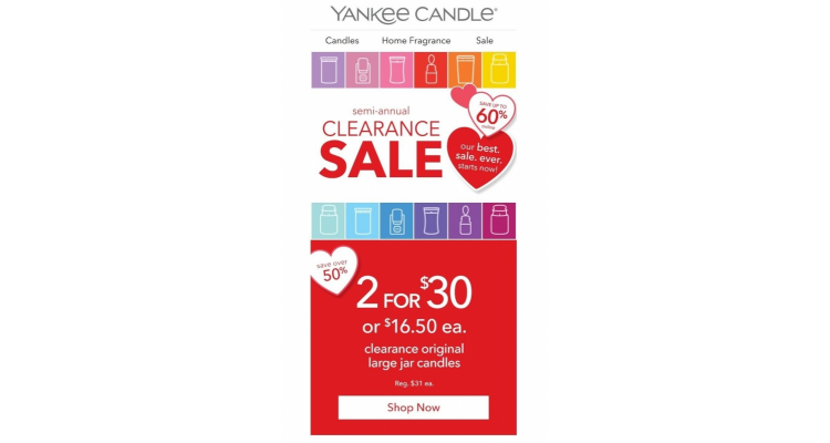 Yankee Large Jar Candles