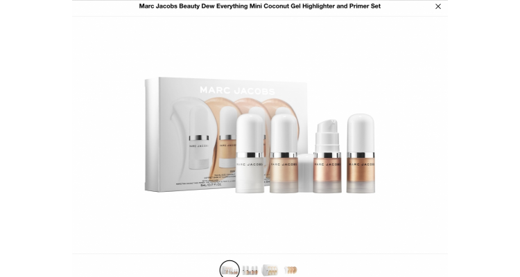 Marc Jacobs beauty set 50% off