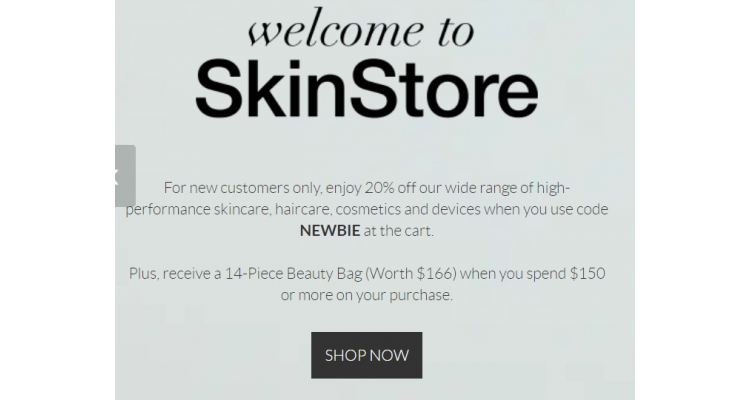 SkinStore 新客優惠
