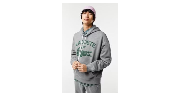 Lacoste 春節大促 Logo連帽衛衣$49 少女粉羊毛衫$