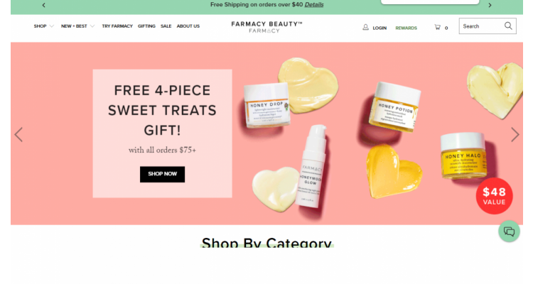 Farmacy滿$50享8.5折,滿$75享8折
