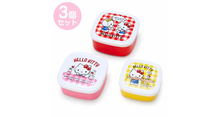 Hello Kitty 零食盒套