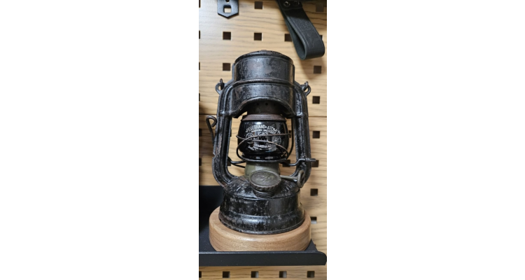 德國ebay-Alte Feuerhand Atom 75 Petroleumlampe, Sturmlaterne
