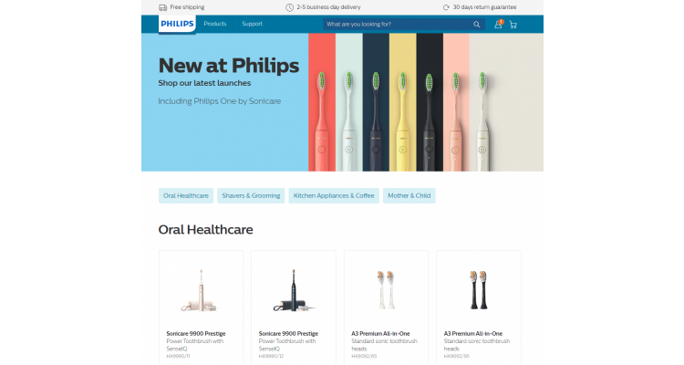 Philips電動牙刷促銷$349.99(原價$399.99)