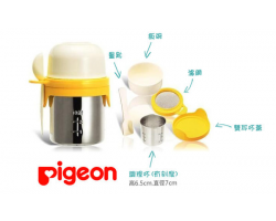 日本pigeon貝親電飯煲專用不銹鋼寶寶煮粥器