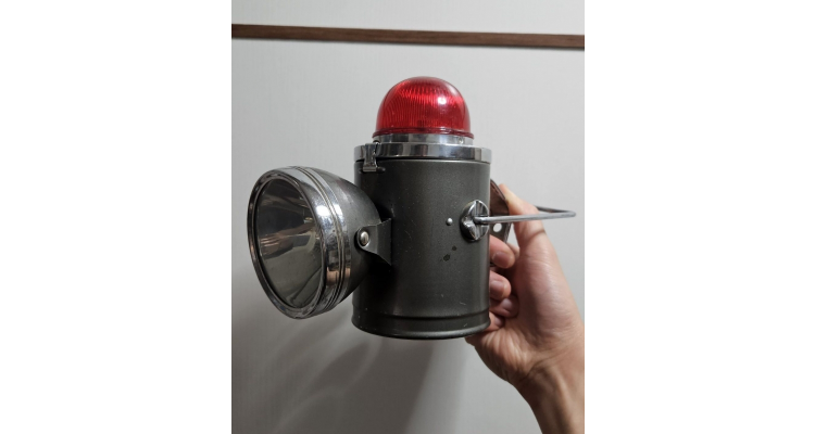 美國Ebay - Vintage Globe Brand Lantern Hong Kong Flashlight