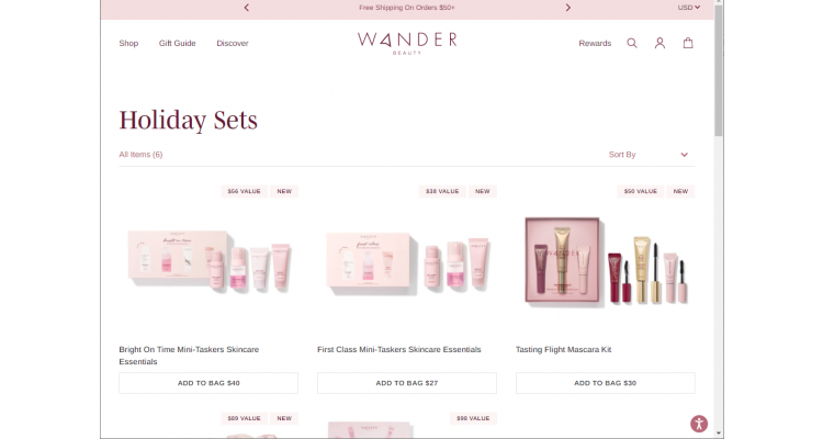 Wander Beauty 全場美妝護膚無門檻7折熱賣