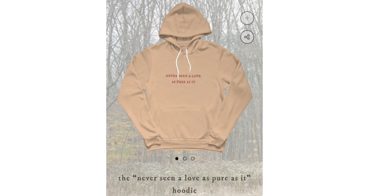 taylorswift情人節限定hoodie