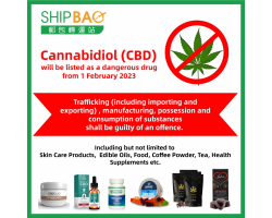 【Ban on Import】CBD Products