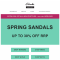 Clarks spring sandals sale