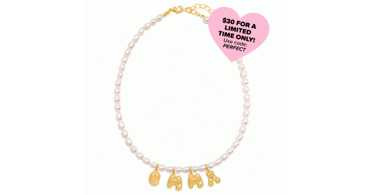 Custom Groovy Gal Necklace 淡水珍珠