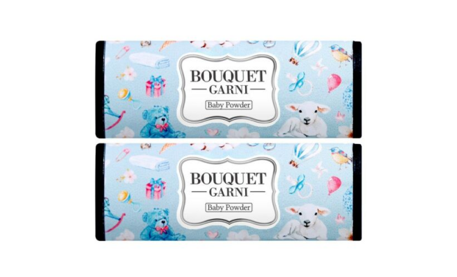 韓國直送 BOUQUET GARNI 汽車香薰系列 (1盒2件) Baby Powder Flavor 7g x2ea
