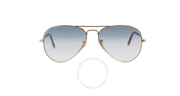 Ray-Ban 雷朋 經典淺藍色漸變太陽鏡售價$79.99