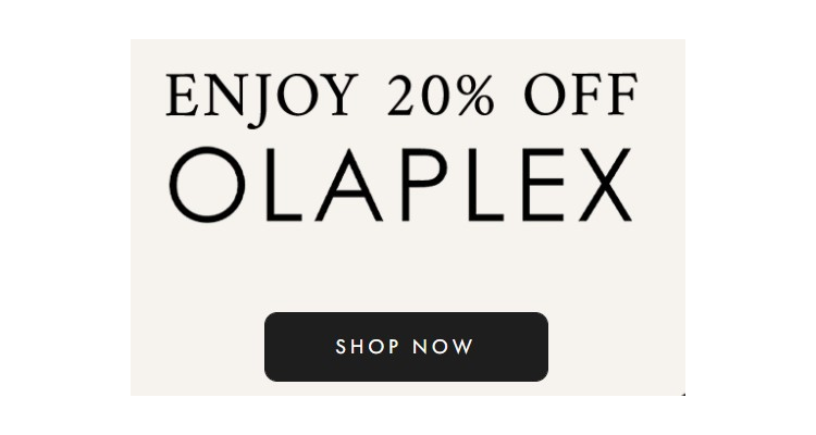 Olaplex 20% off