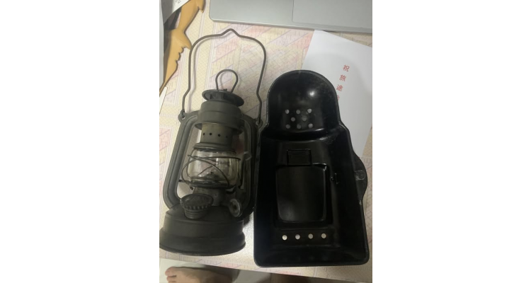 德國Amazon-Petroleumlampe Feuerhand Atom 75 Original Glas
