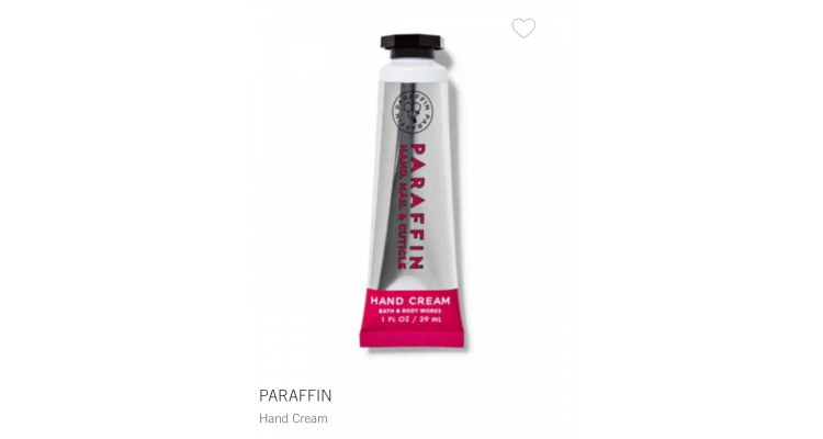 PARAFFIN Hand Cream