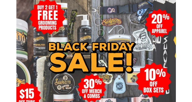 suavecito 頭髮用品black friday SALE