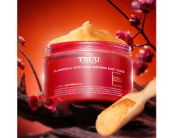 7%杏仁酸精華淨化毛孔身體磨砂膏（附贈 木製專用挖勺）400g