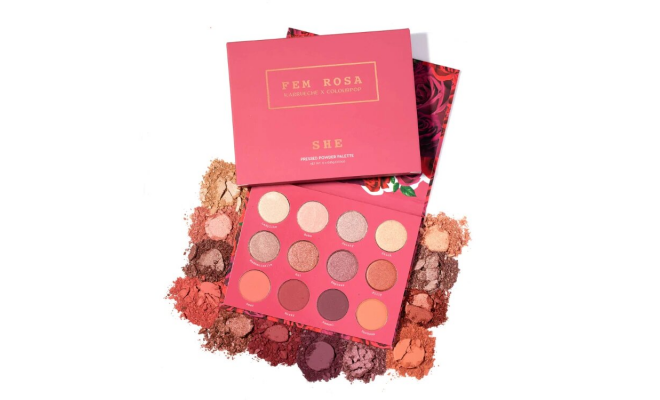 COLOURPOP FEM ROSA SHE 眼影盤 玫瑰盤 煙燻 絕版
