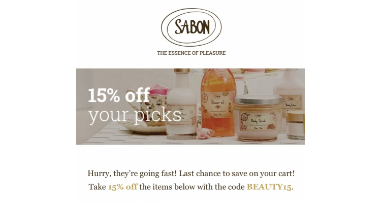 Sabon 海外購物折上折優惠