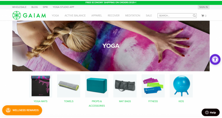 一站式買瑜珈用品 Gaiam.com