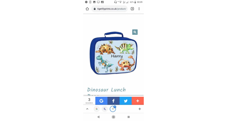 cartoon lunch box