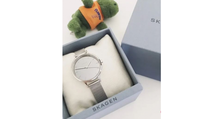 Skagen 腕表專場特賣，玫瑰金水晶款$46