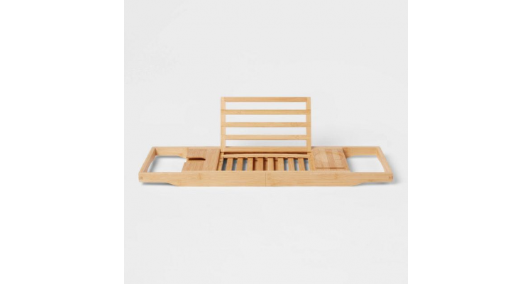 Bamboo Bathtub Caddy