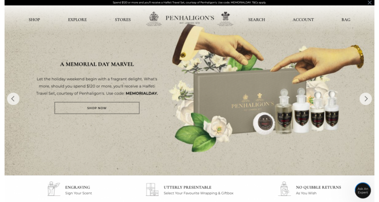 Penhaligon's 贈品優惠