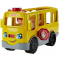Fisher-Price 兒童校車玩具車 自帶2個小人偶